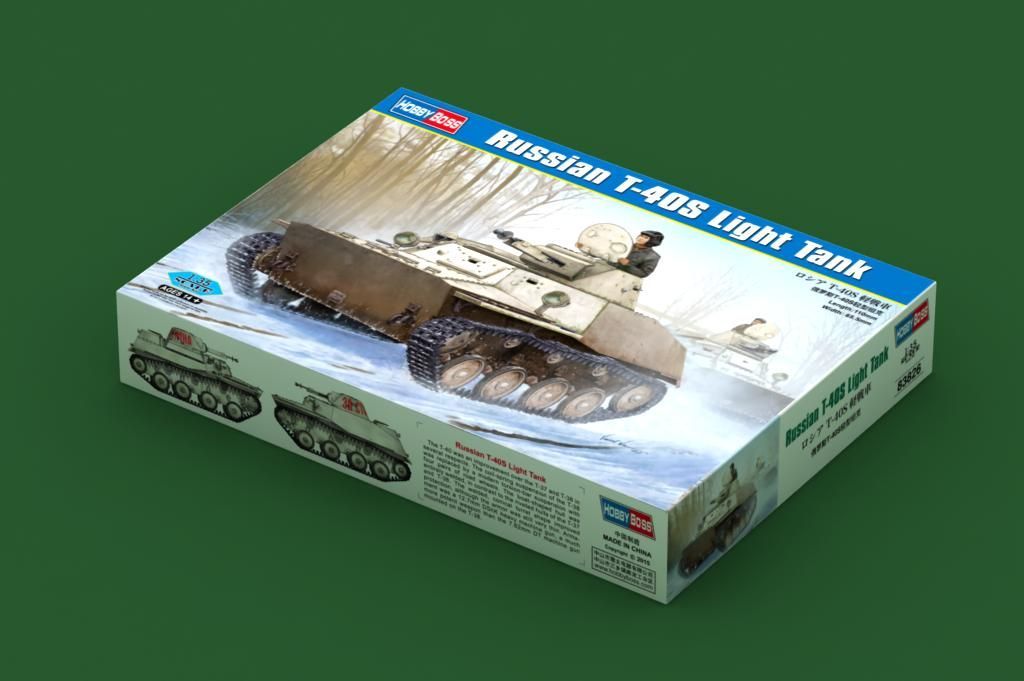 1:35 Russian T-40S Light Tank