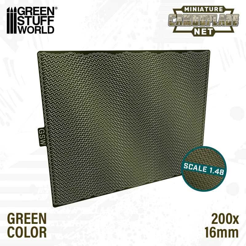 1:48 Miniature Camouflage Nets Green