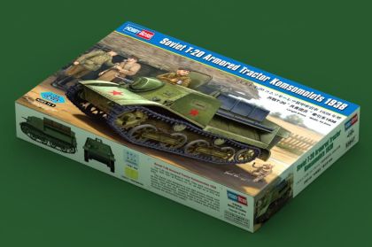 1:35 Soviet T-20 Armored Tractor Komsomolets 1938