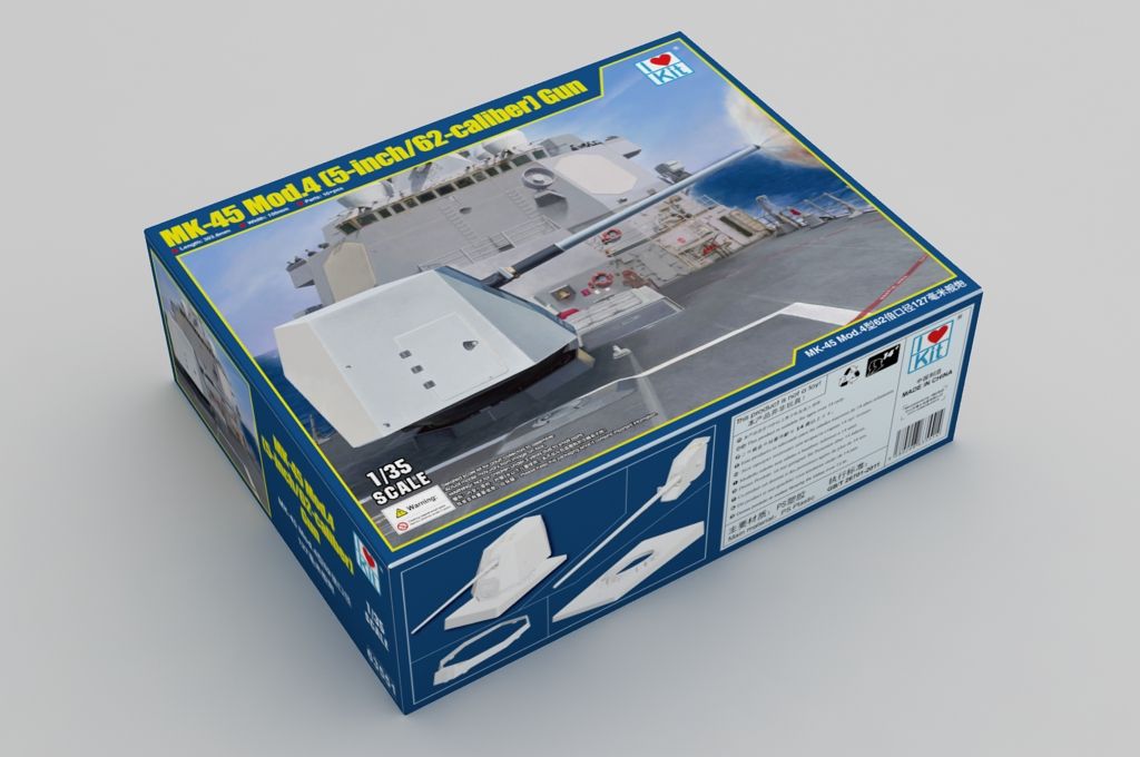 1:35 MK-45 Mod.4 (5-inch/62-caliber) Gun