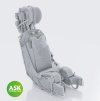 1:48 M.B.Type 9B Mk.2 Ejection Seat - excluding seat belts (Rec. for Jaguar GR.1/GR.1A– Airfix)