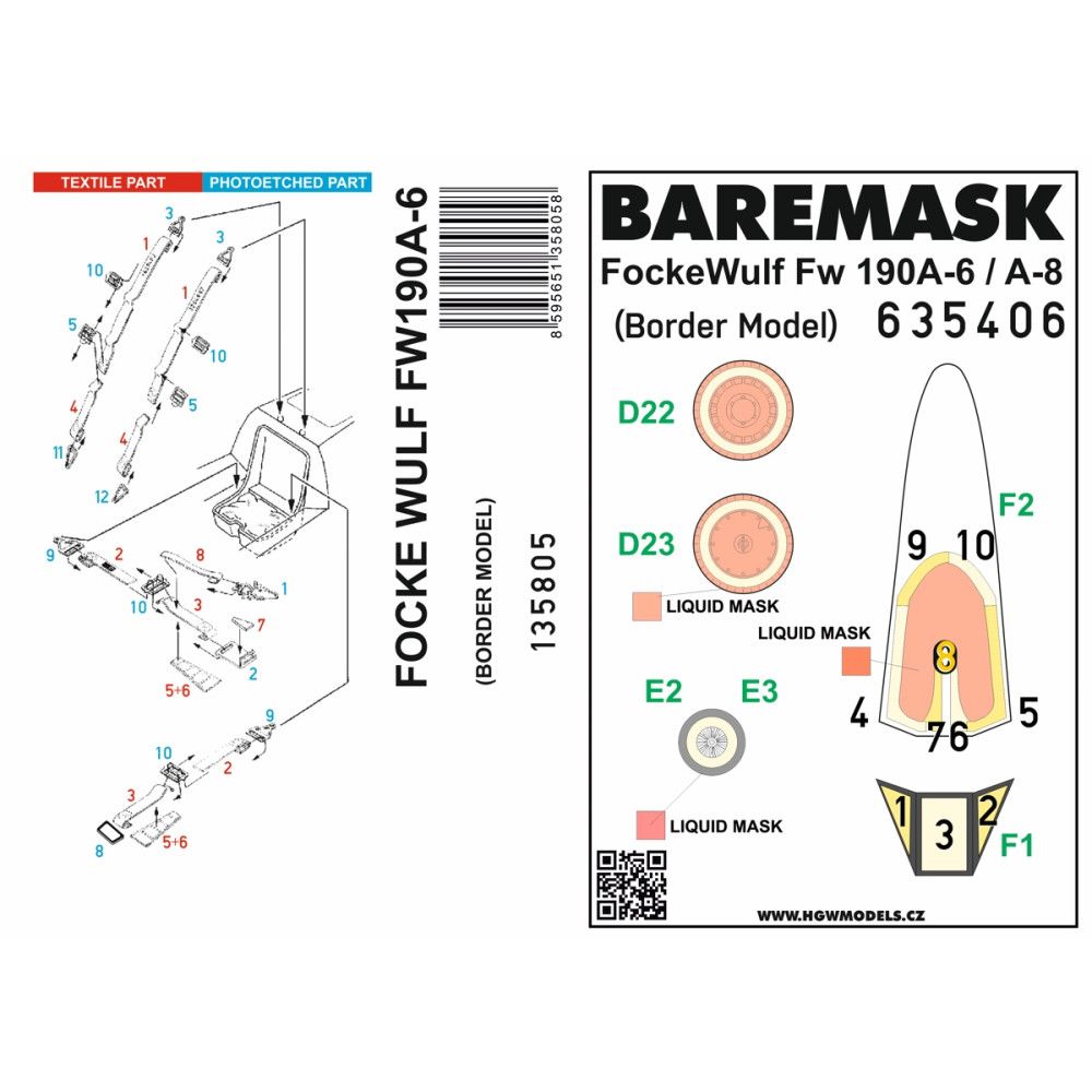 1:35 Focke Wulf Fw190A-6 - Basic Line