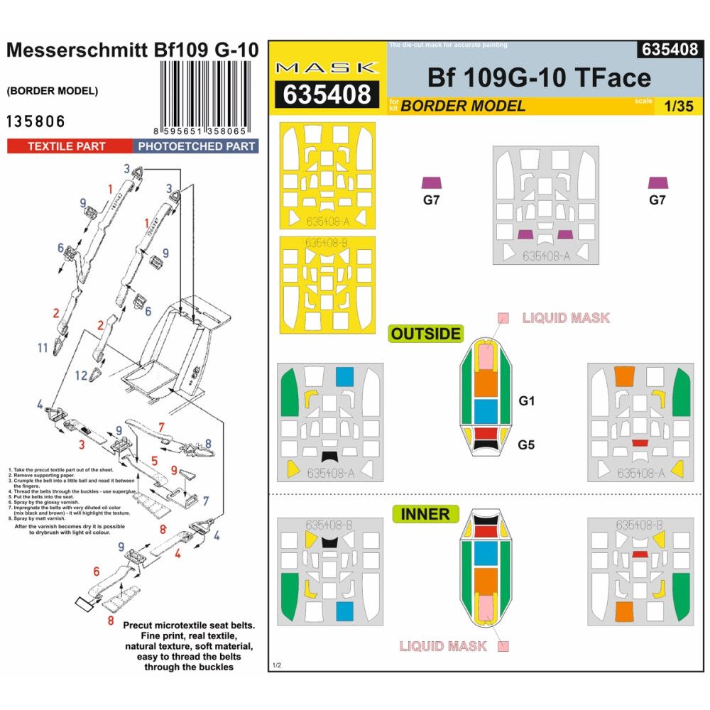 1:35 Bf109G-10 - Basic Line