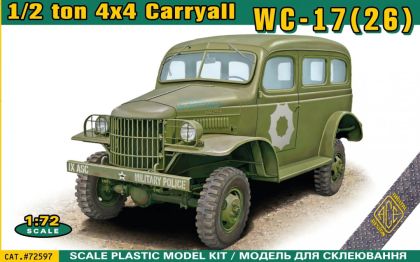 1:72 Dodge 1/2 ton 4x4 Carryall WC-17(26)