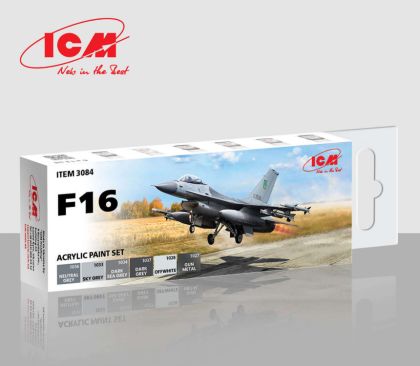 Acrylic Paint Set for F-16