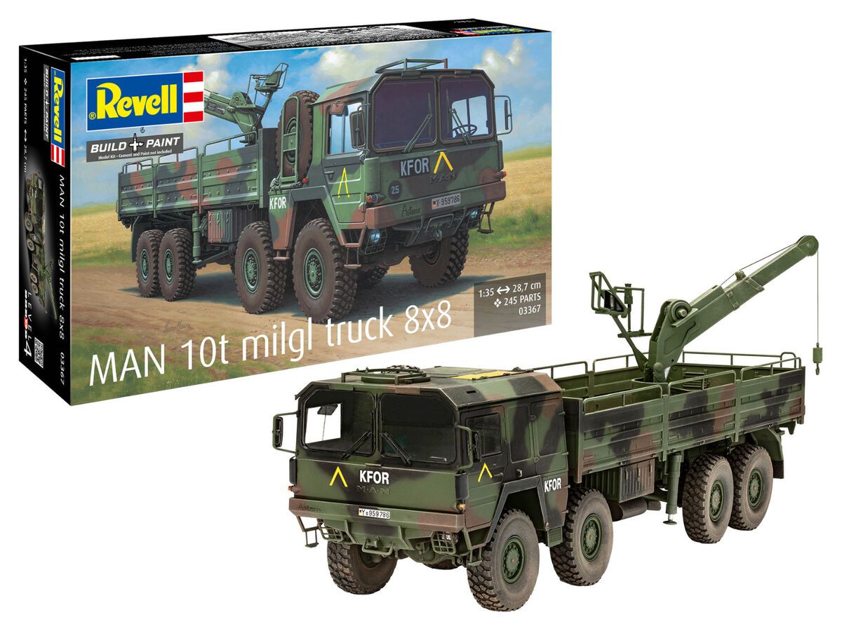 1:35 MAN 10t Milgl Truck 8x8