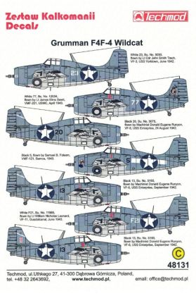 1:48 Grumman F4F-4 Wildca