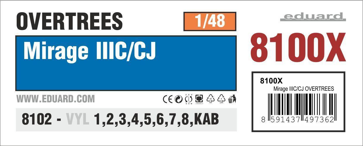 1:48 Mirage IIIC/ CJ OVERTREES 