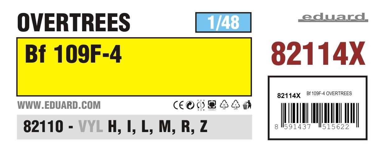 1:48 Bf 109F-4 OVERTREES
