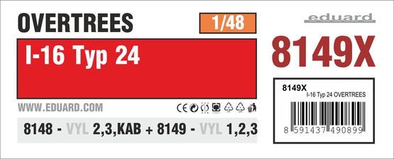 1:48 I-16 typ 24 OVERTREES