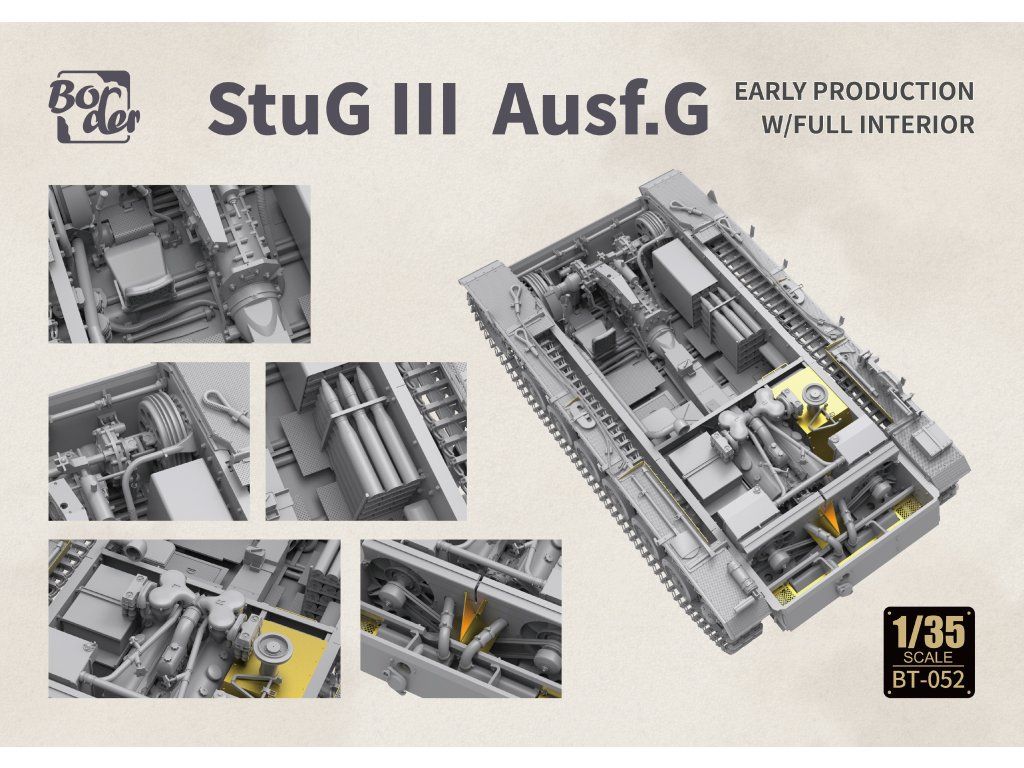 1:35 StuG III Ausf. G Early Production w/ Full Interior