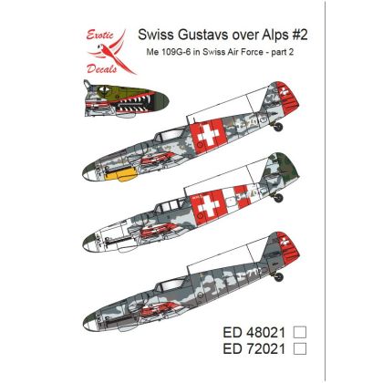 1:32 Swiss Gustavs Over Alps #2 Me 109G-6 in Swiss Air Force - Part 2