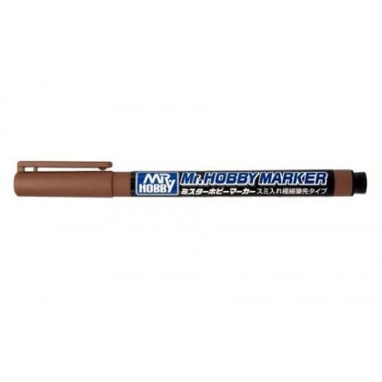 CM-103 Mr. Hobby Marker Super Fine Tip Brush Pen Brown