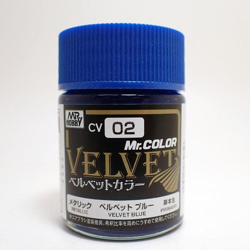 CV02 Mr. Color Velvet Blue Metallic