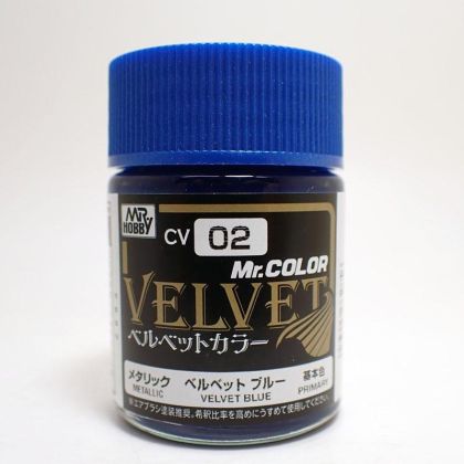 CV02 Mr. Color Velvet Blue Metallic