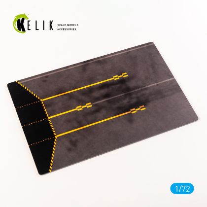 1:72 Leeuwarden Air Base Netherlands - Base - Acrylic 3mm (280x180mm) (170g)