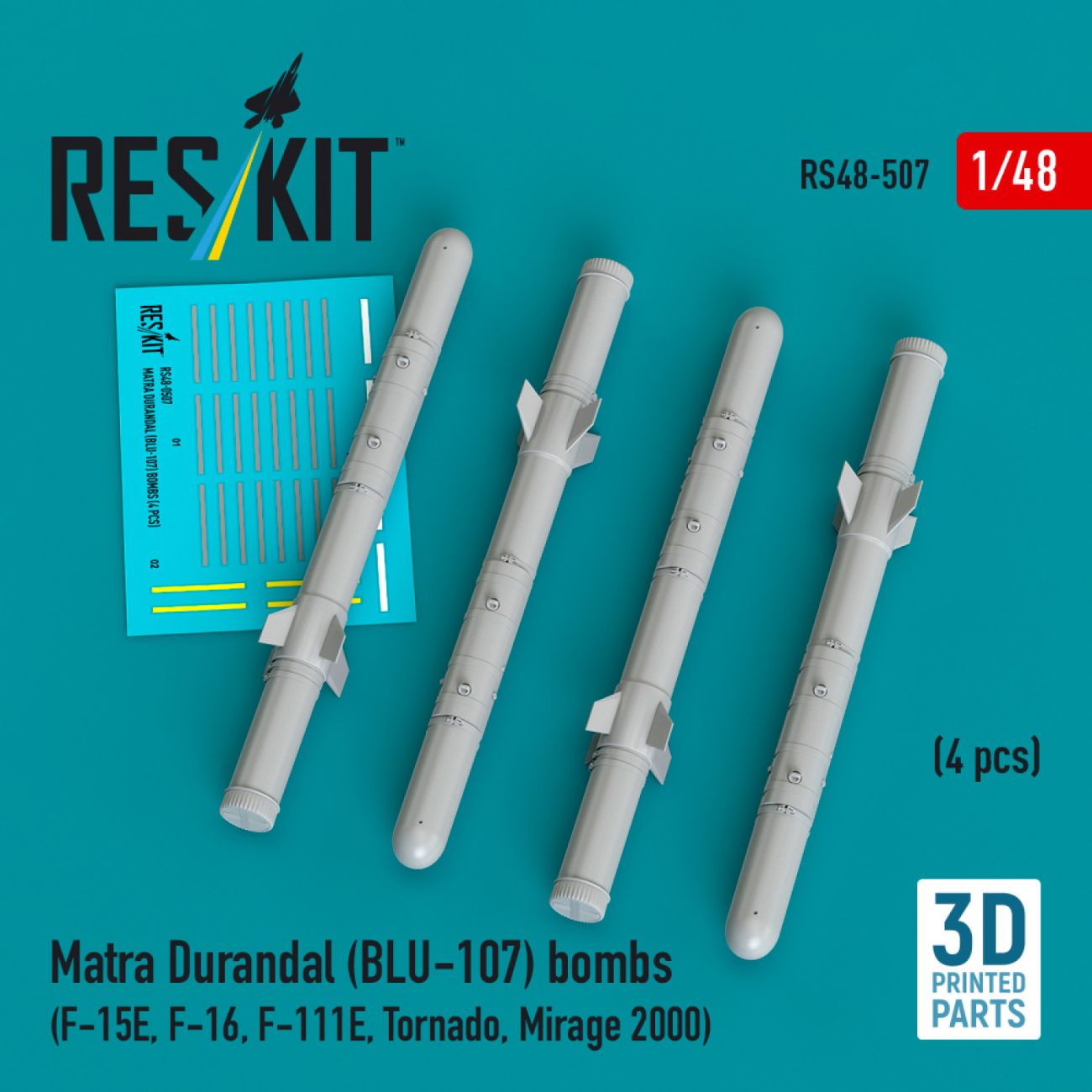1:48 Matra Durandal (BLU-107) bombs (4 pcs)