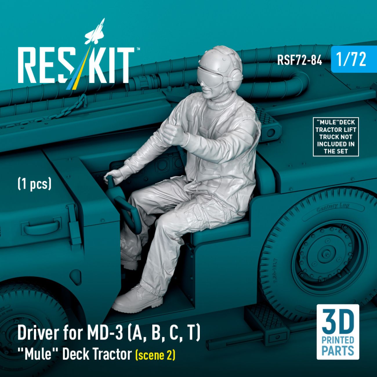 1:72 Driver for MD-3 (A, B, C, T) 