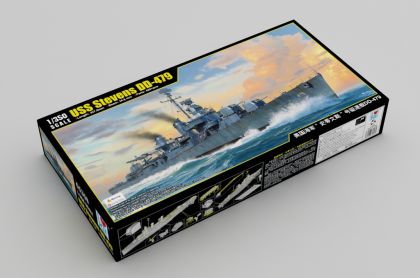 1:350 USS Stevens (DD-479) - Fletcher Class Destroyer