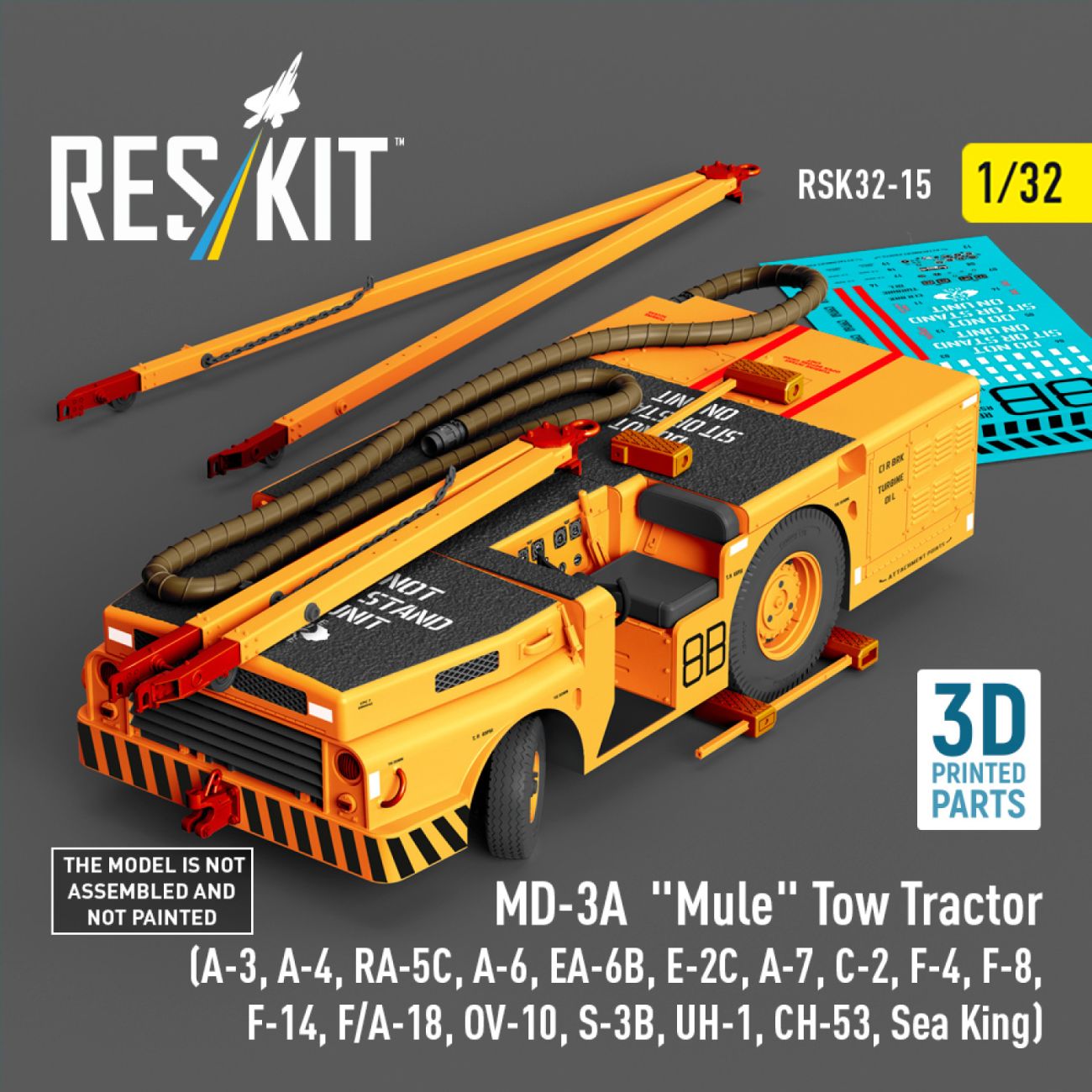 1:32 MD-3A Mule Tow Tractor