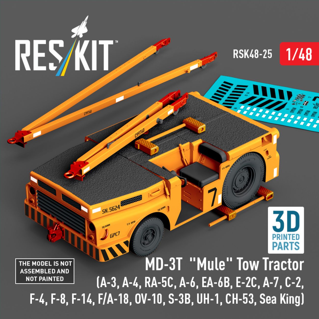 1:48 MD-3T Mule Tow Tractor