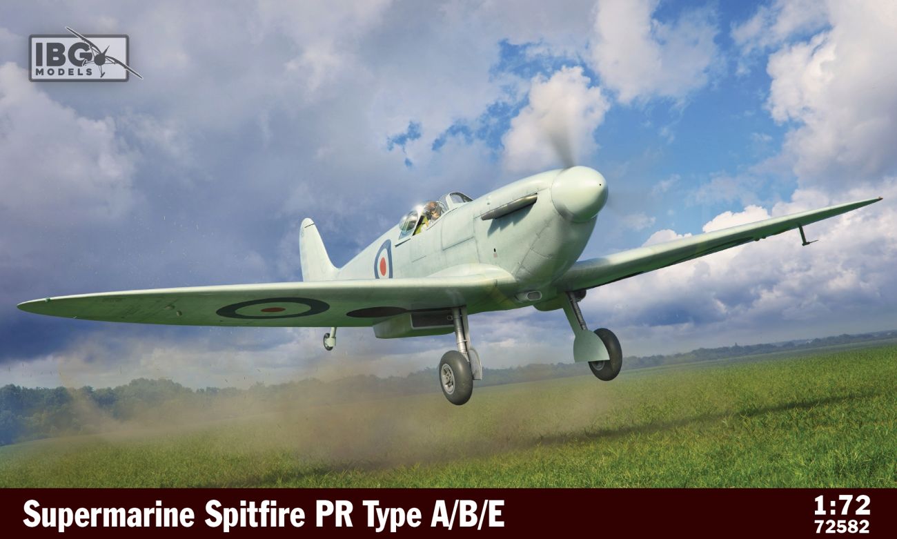1:72 Supermarine Spitfire PR Type A/B/E, Cotton Club 1939-40