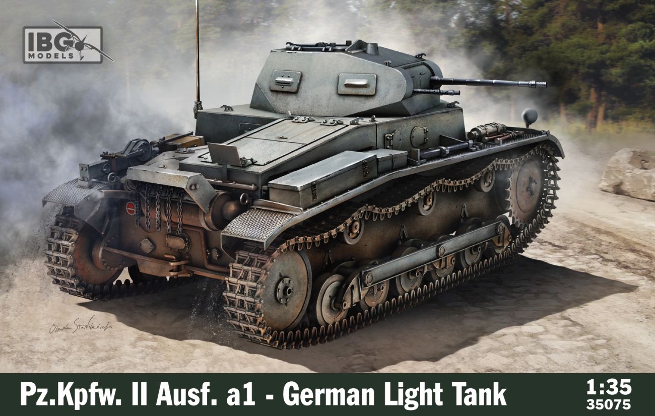 1:35 Pz.Kpfw.II Ausf.a1 - German Light Tank