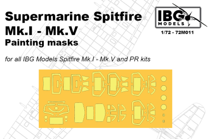1:72 Supermarine Spitfire Painting Masks (IBG)