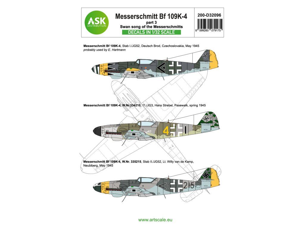 1:32 Bf 109K-4 part 3 - Swan song of the Messerschmitts