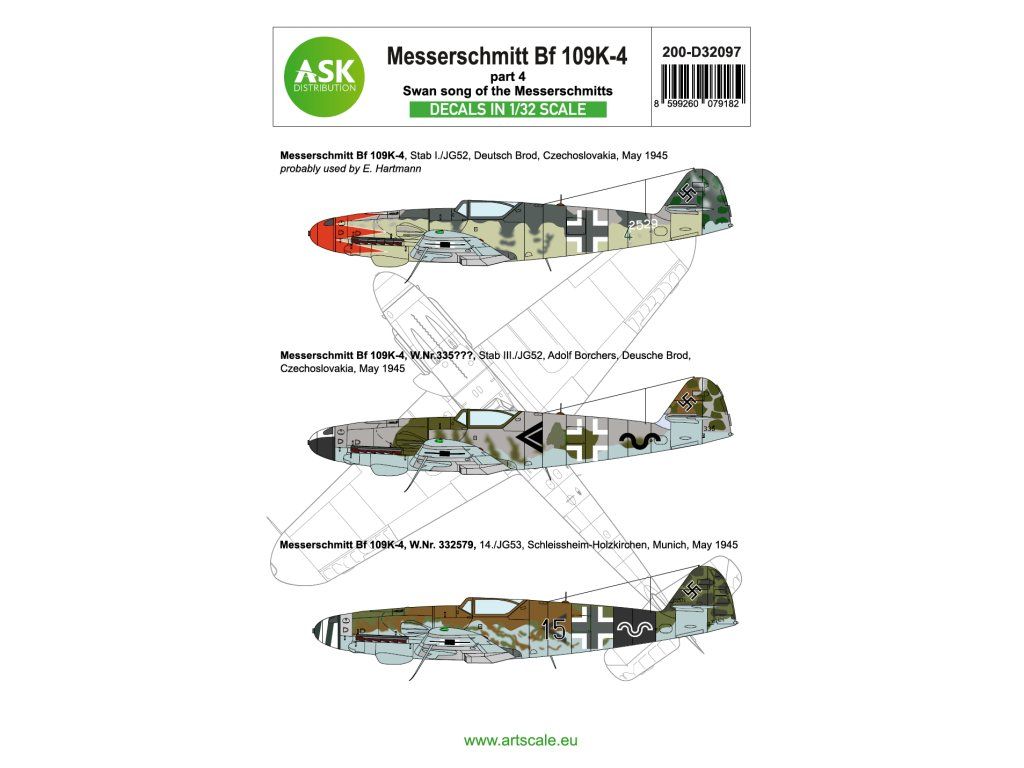 1:32 Bf 109K-4 part 4 - Swan song of the Messerschmitts