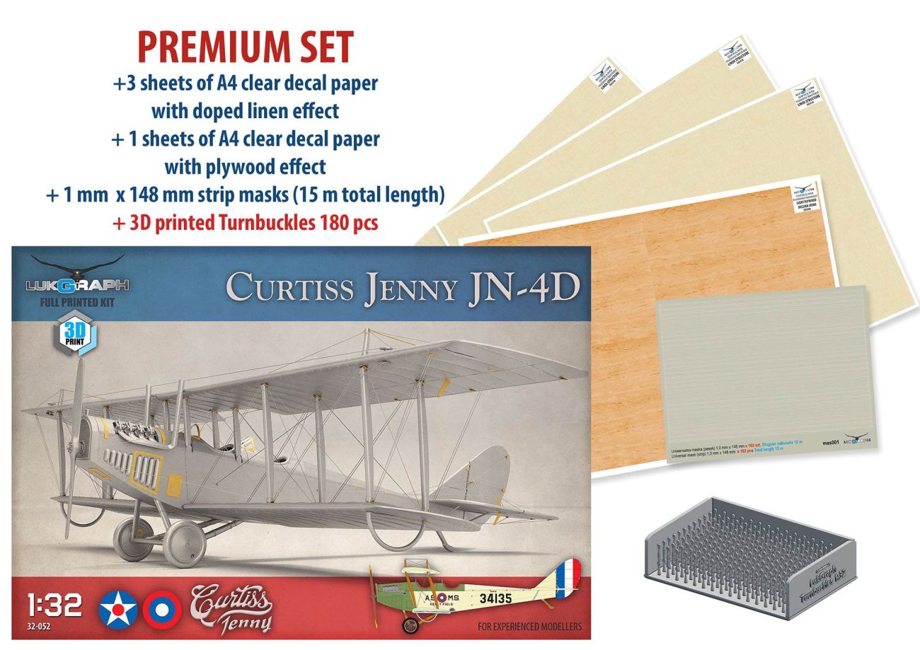 1:32 Curtiss Jenny JN-4D PREMIUM