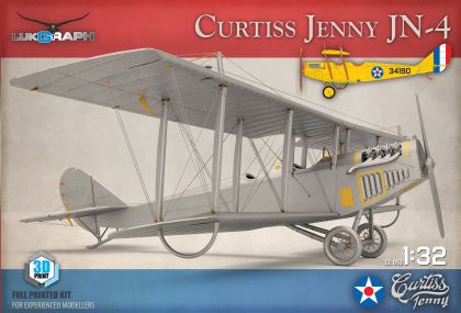 1:32 Curtiss Jenny JN-4