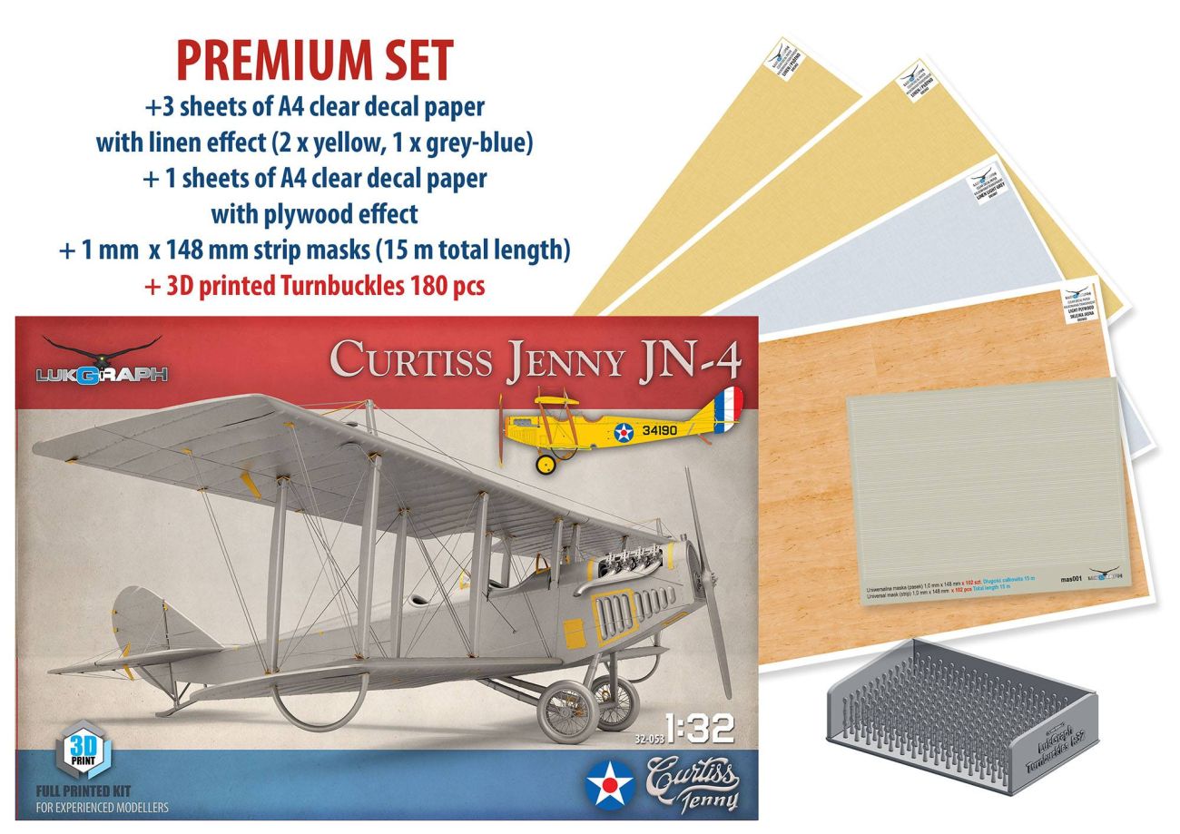 1:32 Curtiss Jenny JN-4 PREMIUM