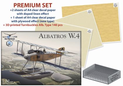1:32 Albatros W.4 PREMIUM