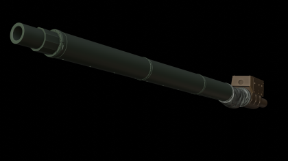 1:35 GIAT CCN120-26 Gun barrel for MBT Leclerc