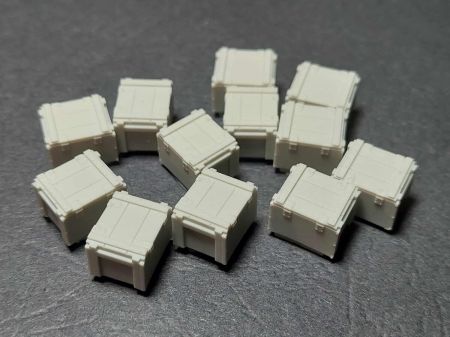 1:35 US wooden ammo boxes for 37mm M3&M5 guns