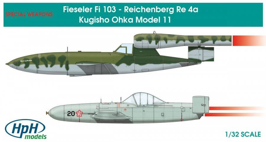 1:32 32 Fi-103 - Reichenberg + Ohka