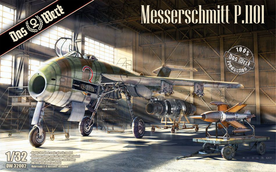 1:32 Messerschmitt P.1101