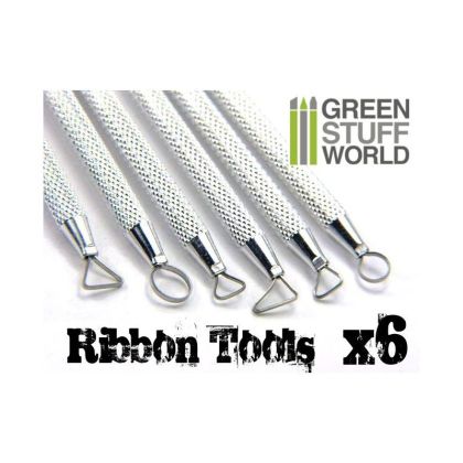 6x Mini Ribbon Sculpting Tool Set
