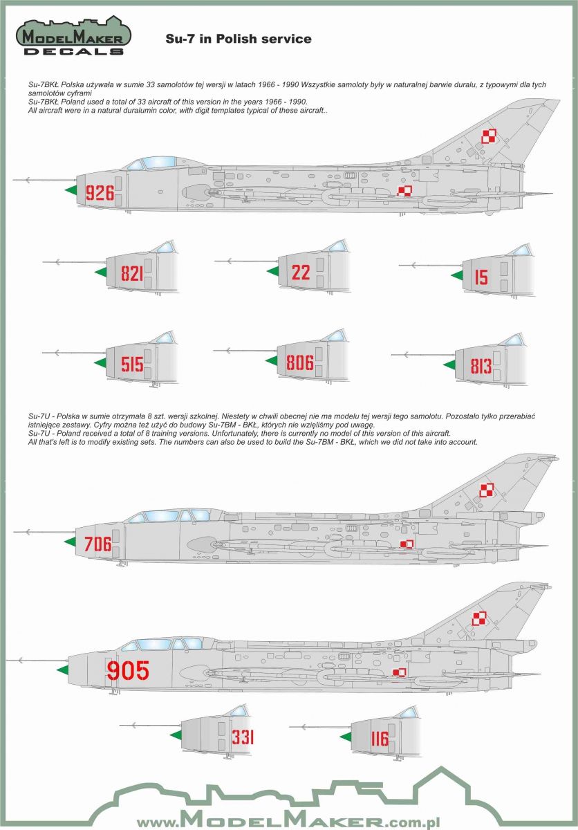 1:48 Su-7 in Polish service