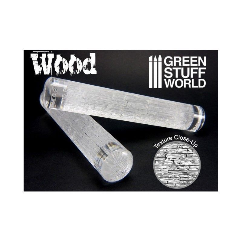 Rolling Pin Wood Planks