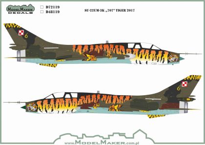 1:48 Su-22UM-3K 707 Tiger 2017
