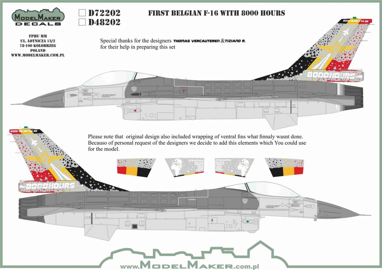 1:48 First Belgian F-16 with 8000 hours