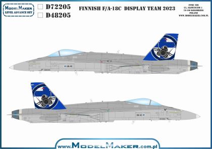 1:48 Finnish F/A-18C Display Team 2023