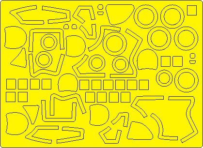 1:48 Mil Mi-35M Hind-E EXPERT kabuki masks