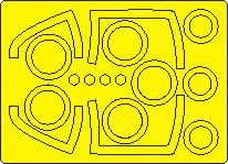 1:48 F-5E Tiger III BASIC kabuki masks