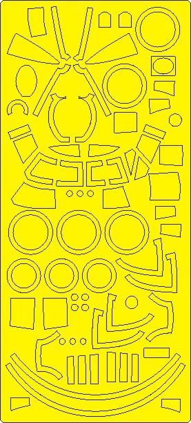 1:48 B-26F Marauder BASIC kabuki masks