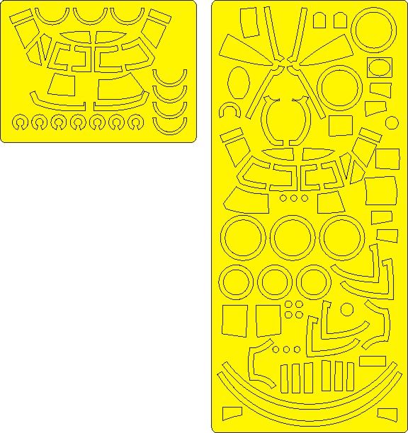 1:48 B-26G Marauder EXPERT kabuki masks