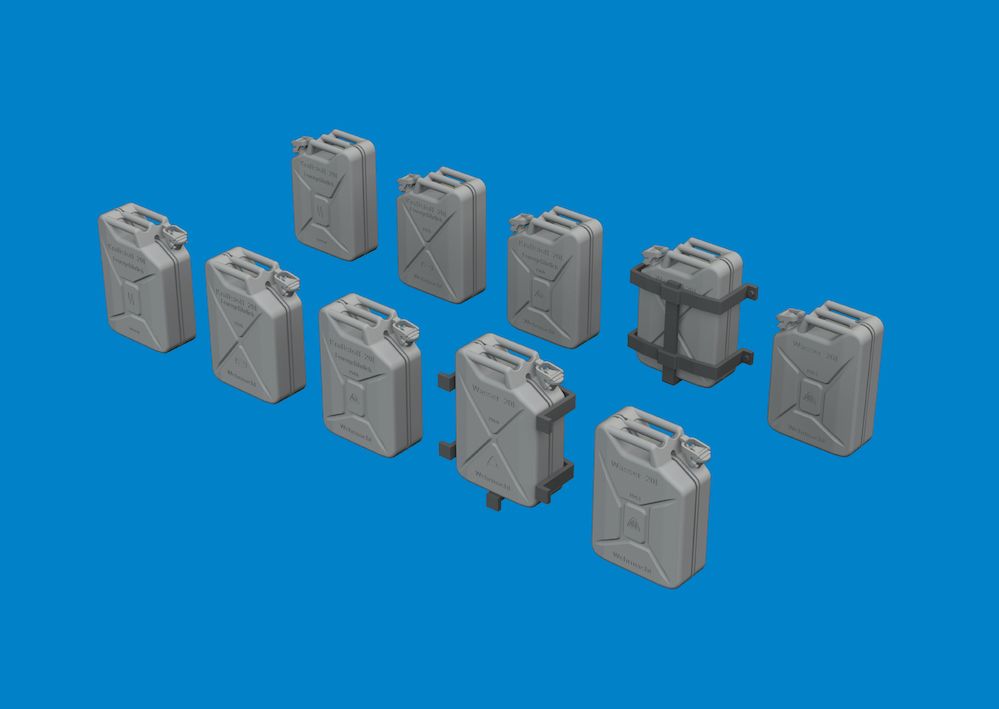 1:35 WWII German Jerry Cans PRINT