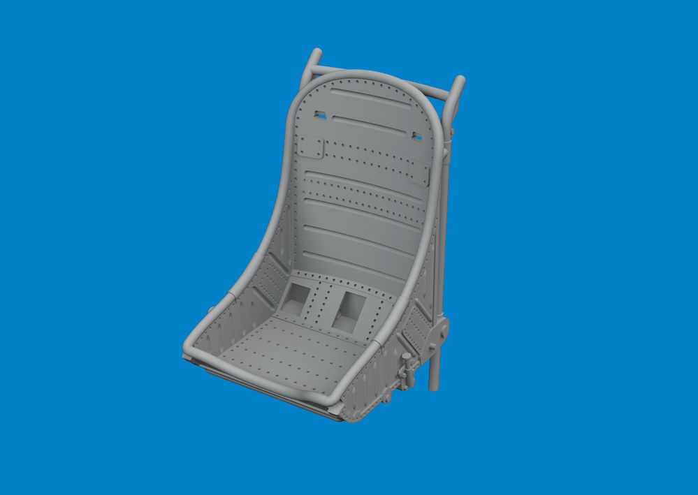 1:48 P-40 seat Type 1 PRINT